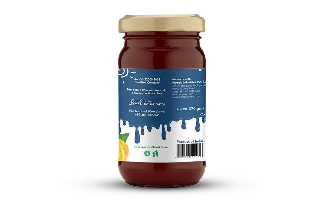 Pursuit Mango Jam    Glass Jar  370 grams